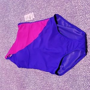 NWT Lands End one shoulder shaper suit